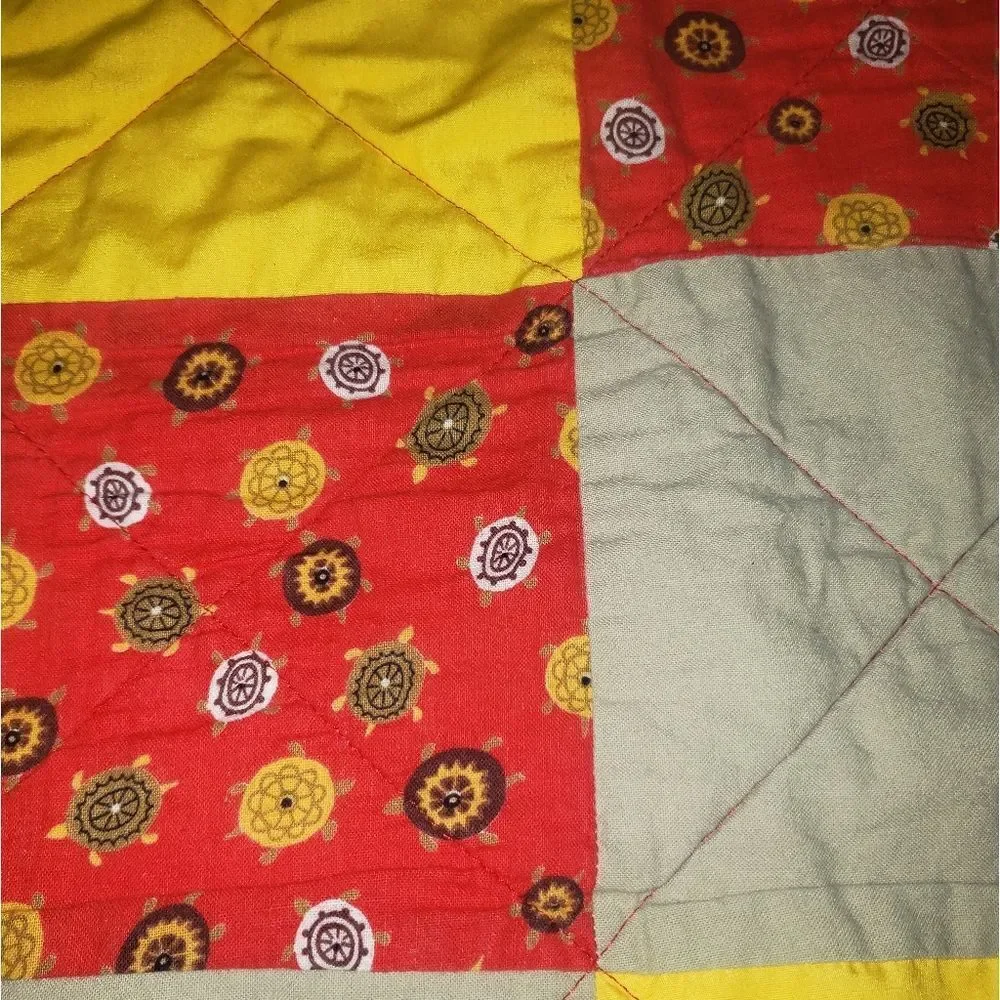 Love Thy Baby Fireman Paramedic Crib handmade Quilt